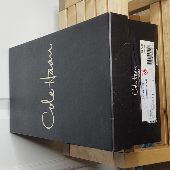 Cole Haan 🤎 Skylar Slide in Golden Safari, 11B, 🆕 - Picture 9 of 11